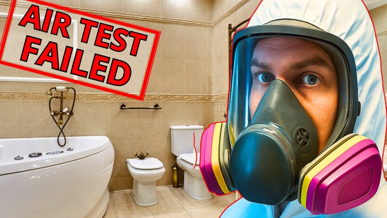 We Found Mold in a “Clean” Bathroom