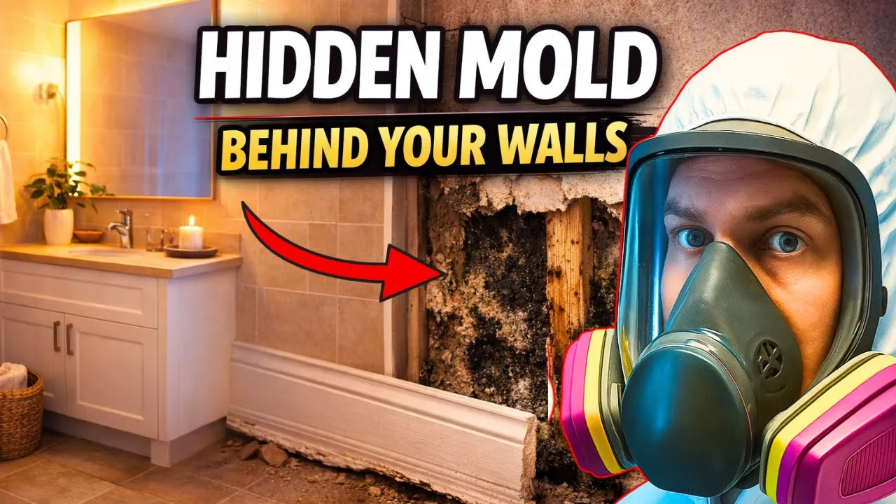  Hidden mold in your bathroom.